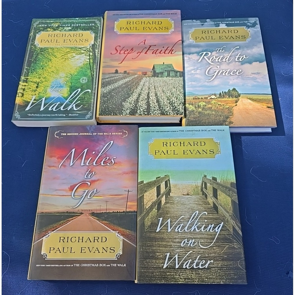 The Walk Series Complete Set Books 1-5 Richard Paul Evans HC DJ Lot 5 Paperback